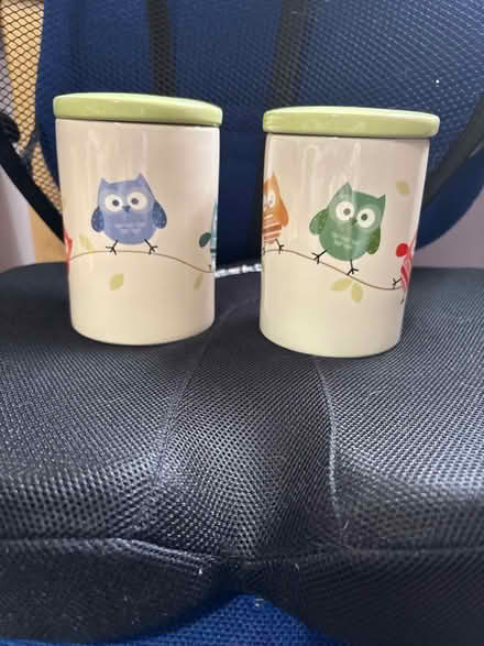 Photo of free Tea and coffee china canisters (Glenrothes KY7) #2