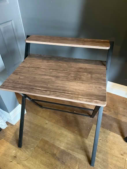 Photo of free Compact Folding Office Desk. Good condition (Southsea PO4) #1