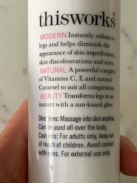 Photo of free This Works perfect legs skin miracle cream (City Centre NR3) #2