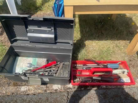 Photo of free Toolbox and various tools (Combs Ford IP14) #1
