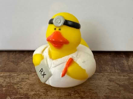 Photo of free Doctor rubber ducky (Belmont) #2