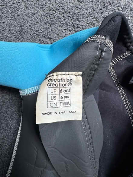 Photo of free Child’s wetsuit age 6 (Mosborough S20) #3