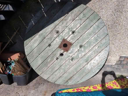 Photo of free Cable spool table top (Heaton NE6) #1