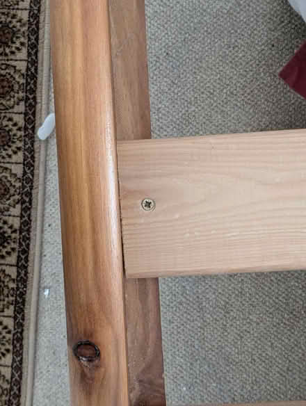 Photo of free Double bed and mattress (BD20 5NE) #3