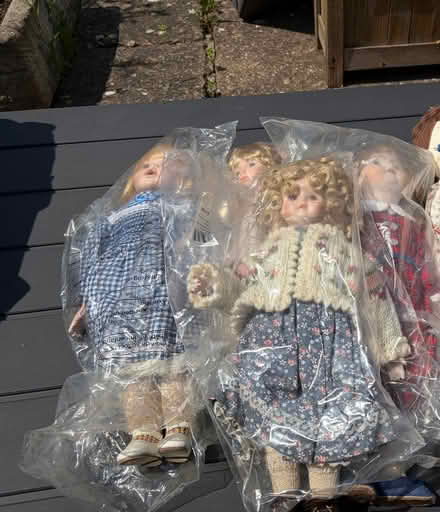 Photo of free 4 Porcelain Dolls (Swanley BR8) #1