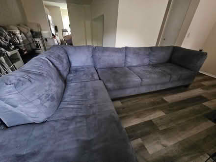 Photo of free Blue-grey sectional couch (Gaitherburg) #1
