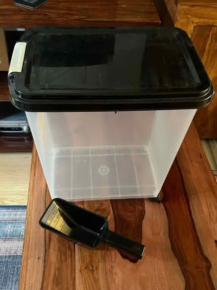 Photo of free Pet food storage and scoop (West Kirby) #2