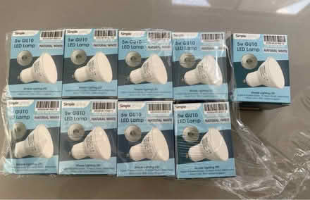 Photo of free GU10 5w LED bulbs (Loughton) #1
