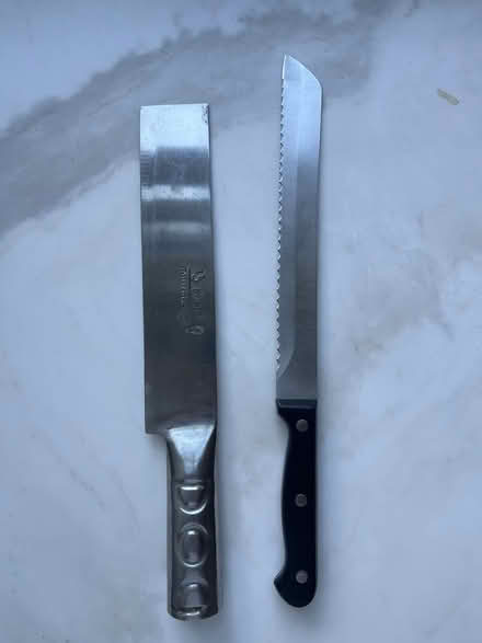 Photo of free Two sharp knives (bread / meat) (E5 0QX) #1
