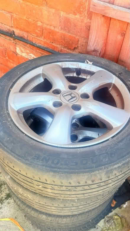Photo of free HONDA CIVIC rims and tires (B23 5PS) #1