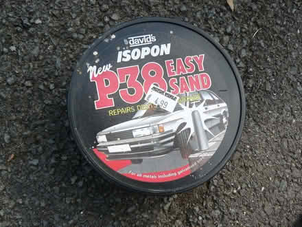 Photo of free Vintage tin of David's Isopon P38 filler (Kempsey WR5) #1