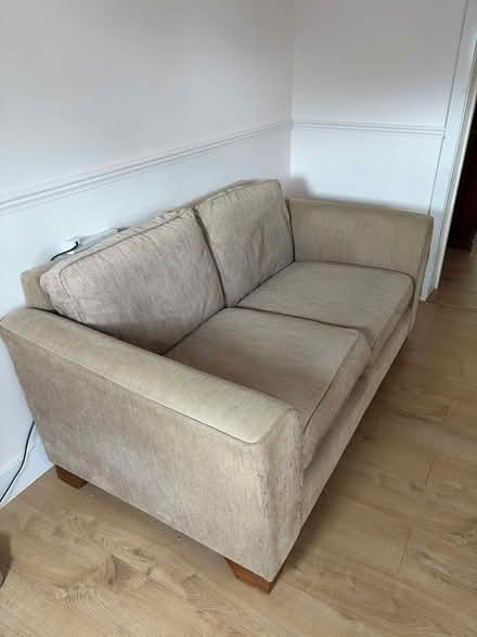 Photo of free Cream Sofa (Cosmetic Damage) (Sutton Bridge) #2