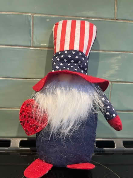Photo of free 4th of July gnome (Harbor Bay) #1