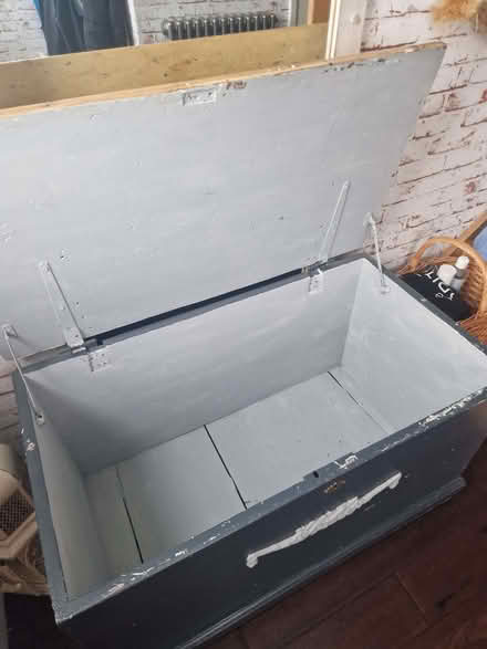 Photo of free Painted wooden chest (Fieldway CR0) #2