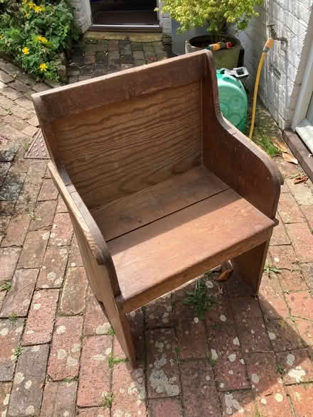 Photo of free Pine Pew Seat (Lewes BN7) #2