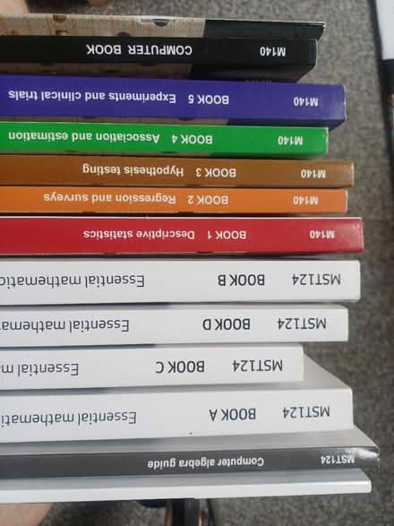 Photo of free OU maths text books (Upton, SL1 1) #1