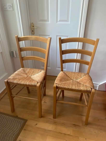 Photo of free 2 wooden chairs (Terenure) #1
