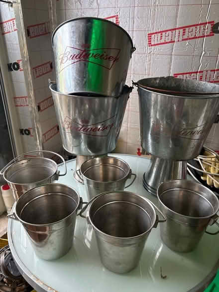Photo of free Metal buckets various sizes (Scarborough YO12) #1