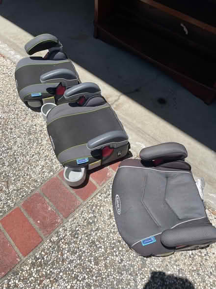 Photo of free Three Graco booster seats (Ponderosa park neighborhood) #1