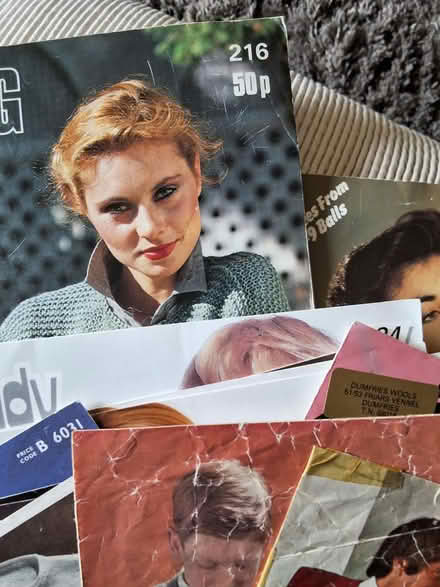 Photo of free Old knitting patterns (East Kilbride G74) #3