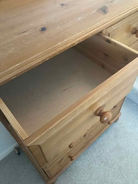 Photo of free Wooden chest of drawers (Industrial Area SG6) #2