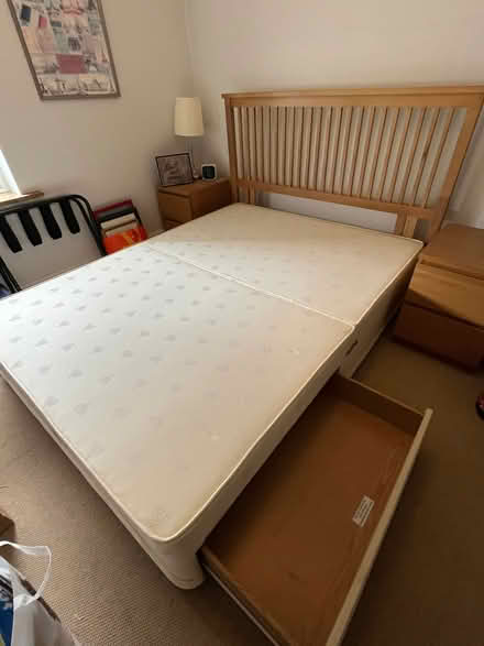 Photo of free King size divan bed (no mattress) (Horfield BS7) #1