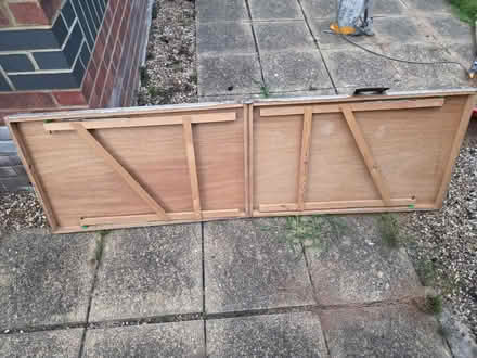 Photo of free Old folding pasting table (Frimley) #4