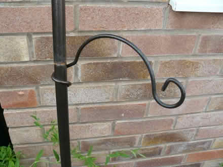 Photo of free Metal bird feeder pole with 3 hooks & 2 extra dish holders (Kempsey WR5) #3