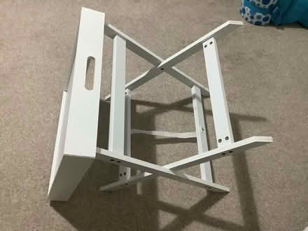 Photo of free White Tray with Stand (Great Blakenham Ipswich) #3