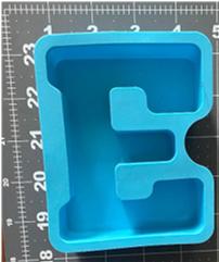 Photo of free silicone alphabet molds (Landmark) #1