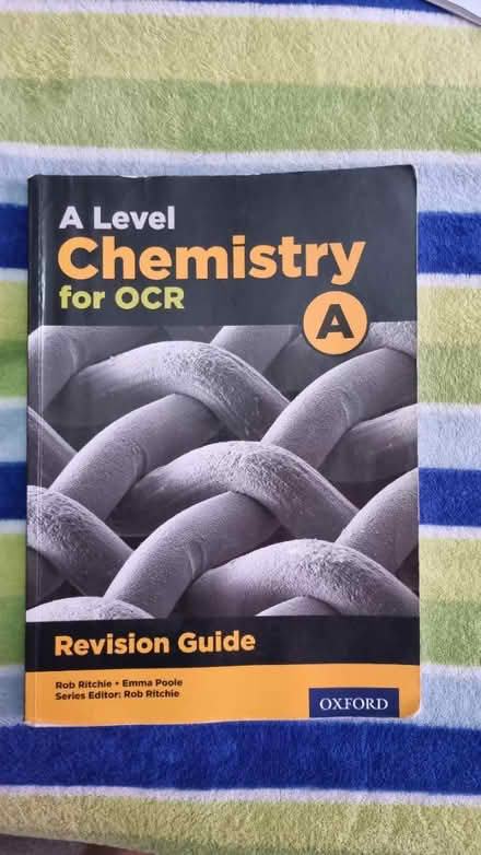 Photo of free 2017 OCR A-Level Chemistry Textbook (Magdalen Road OX4) #2