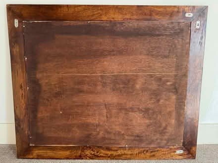 Photo of free Dark mango wood rectangular mirror (St John's TN13) #2