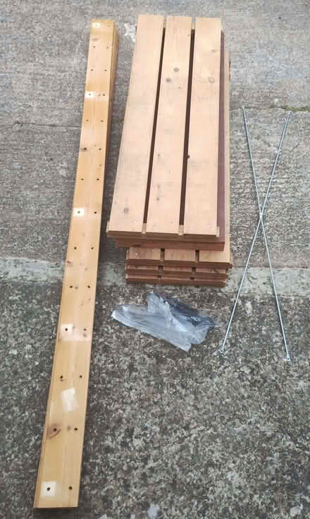 Photo of free Wooden shelving (Lower Langford BS40) #1