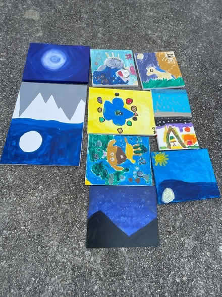 Photo of free Canvas and art supplies (Johns Creek) #1
