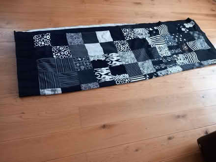 Photo of free Patchwork curtains black and white (Writtle) #1