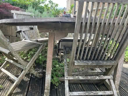 Photo of free Garden table and chairs (Ba2 4qj) #1
