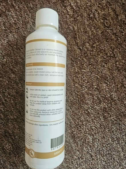 Photo of free Leather cleaner (Baldock) #2