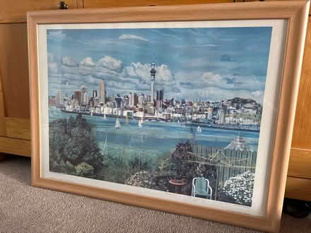 Photo of free Large frame and print (B437la) #1