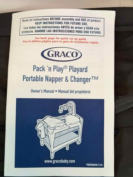 Photo of free Portable Graco crib (Arden Arcade) #1