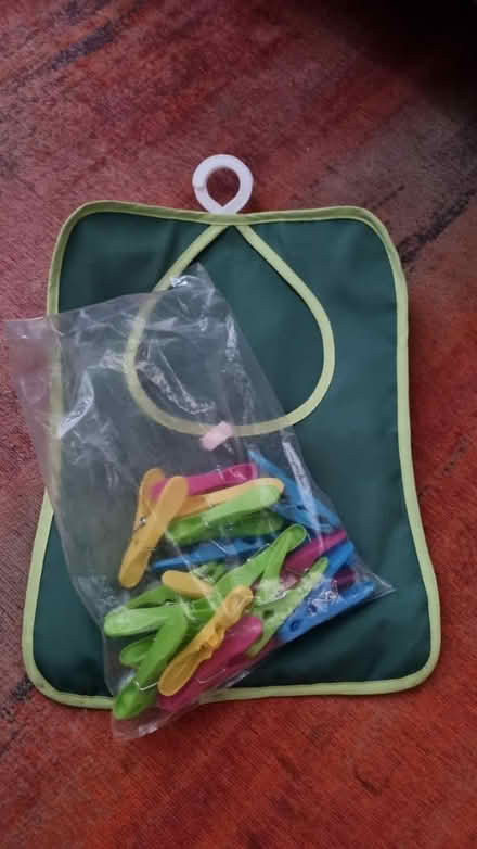 Photo of free Peg bag with pegs (Irlams o th Height M6) #1