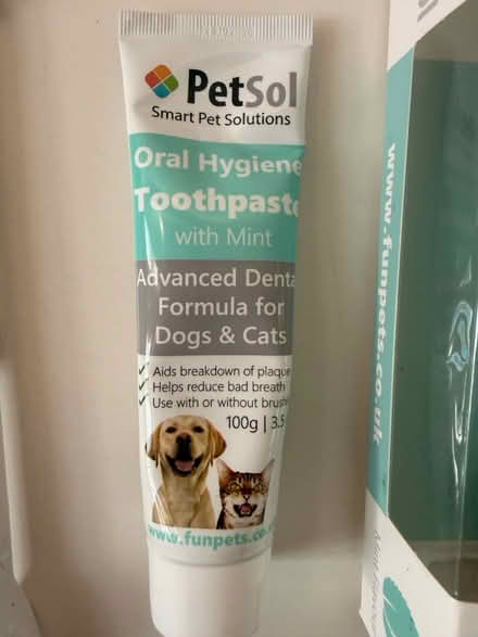 Photo of free Pet toothpaste and brushes (unused) (Salford M30) #2