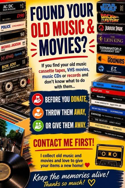 Photo of old music & amovies (Bristow) #1