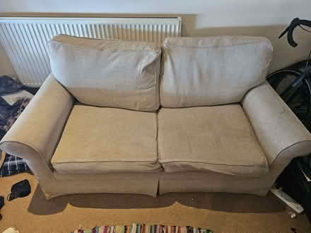Photo of free Beige Sofa Bed (Bangor LL57) #1