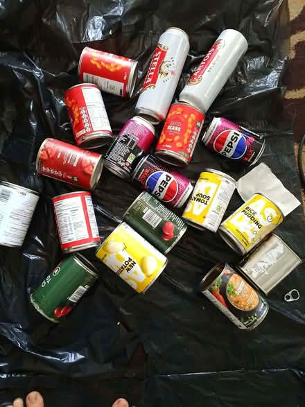 Photo of free 17 Empty Tin Cans (Ebbsfleet DA11) #1