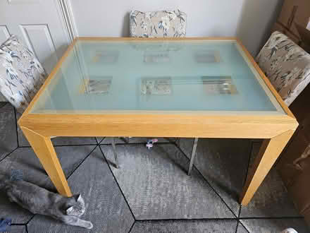 Photo of free Wooden And Glass Table (Herne Bay CT6) #2