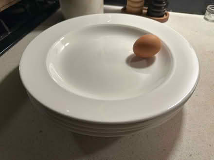 Photo of free Big fine china pasta plates x 4 (Leytonstone E11) #1