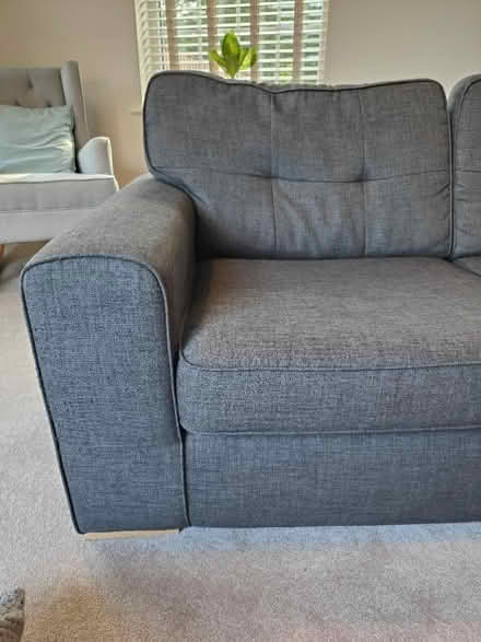 Photo of free Grey sofa (Midge Hall PR26) #2