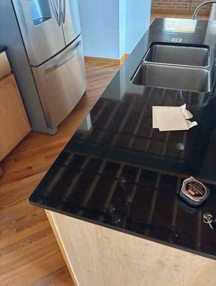 Photo of free Black granite countertops (Madison st and Des plaines) #4