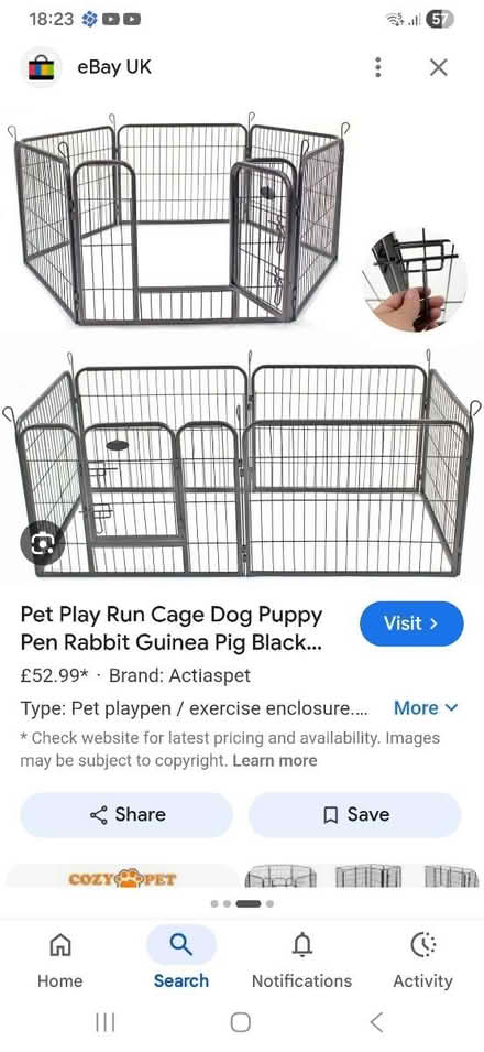 Photo of Dog / pet pens (Havant PO9) #1