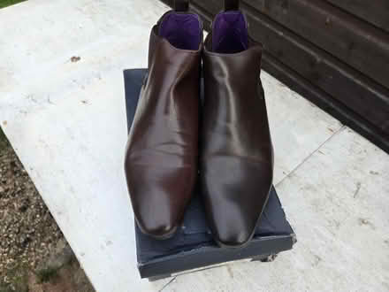 Photo of free Belide faux leather boots UK 43 (Frimley) #3